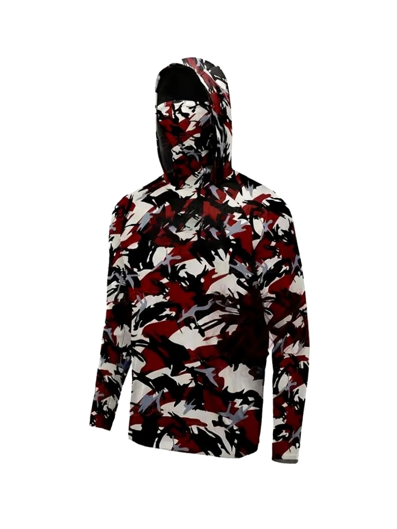Outdoor Men Fishing Hooded Shi - Embellish Knit recension och pris