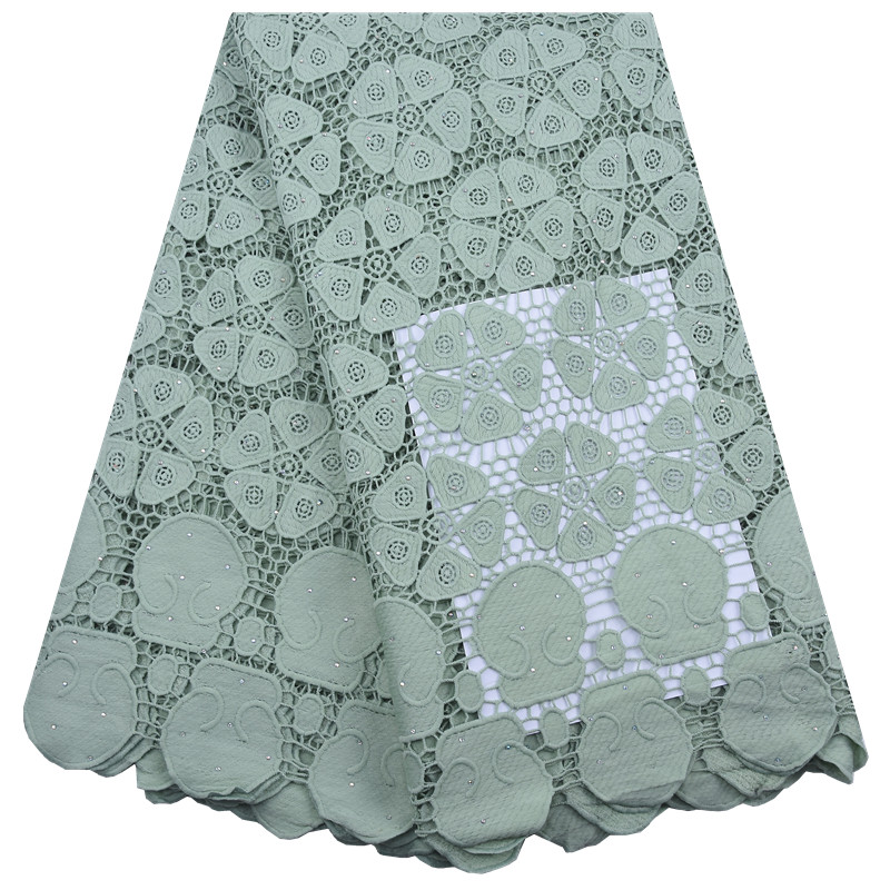 African Guipure Lace Fabric Wi - Crystal Mesh Fabric recension och pris