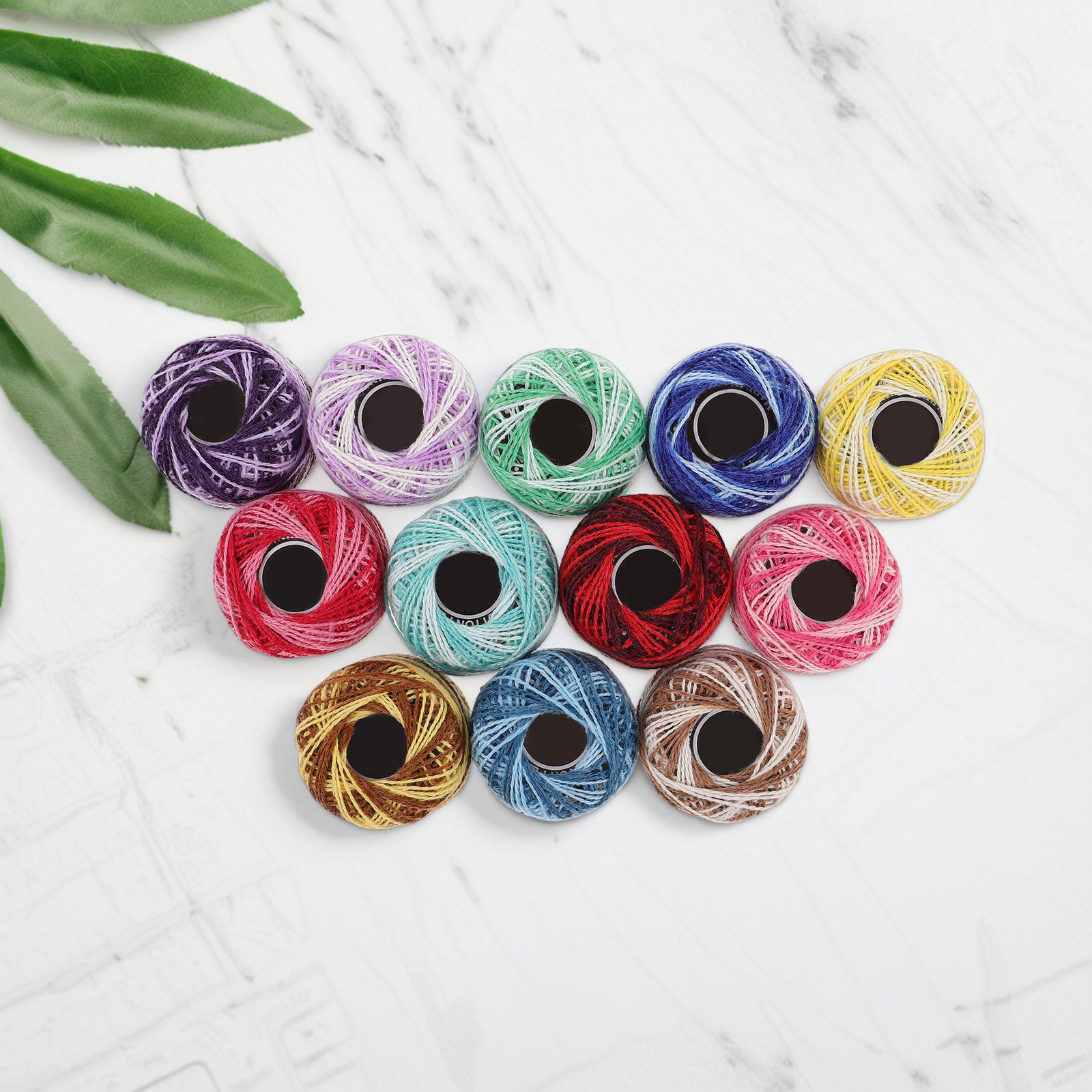 12Pcs Embroidery Cotton Thread - Embroidery Craft recension och pris
