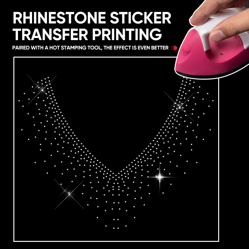 QIAO 1/2/4/6Pcs V-Neck Glitter - Glitter Vinyl Roll recension och pris