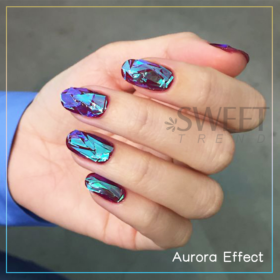 8/10pcs Holographic Aurora Fil - Glitter Vinyl Roll recension och pris
